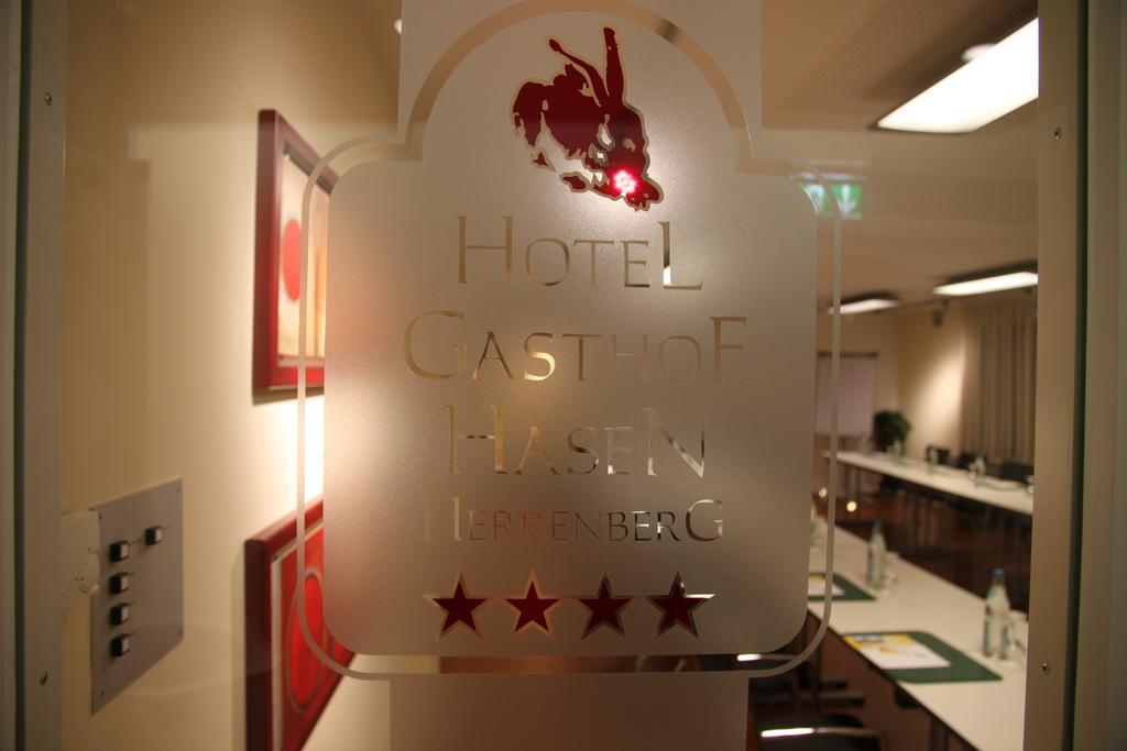 Ringhotel Gasthof Hasen Herrenberg Esterno foto